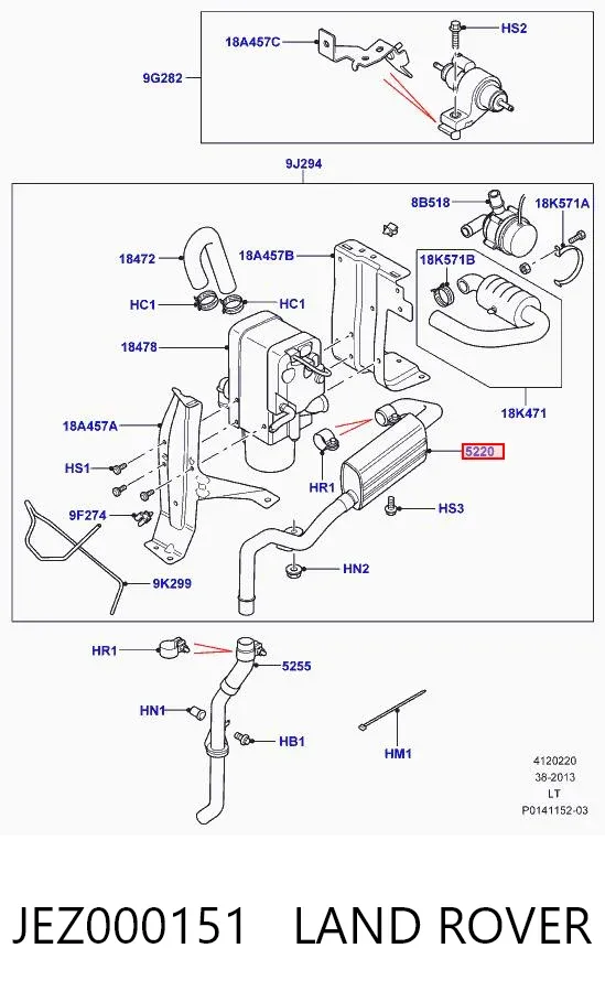  JEZ000151 Land Rover