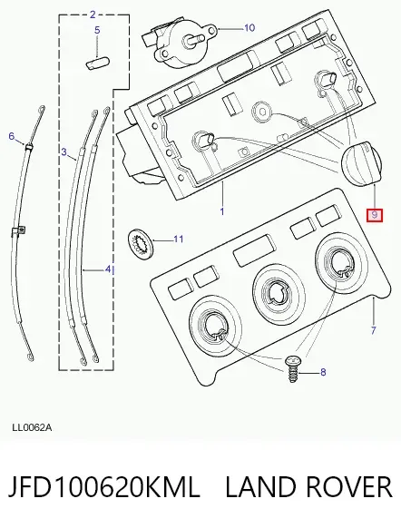  JFD100620KML Land Rover