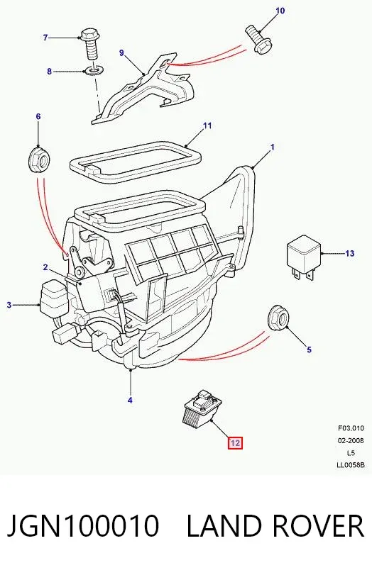  JGN100010 Land Rover
