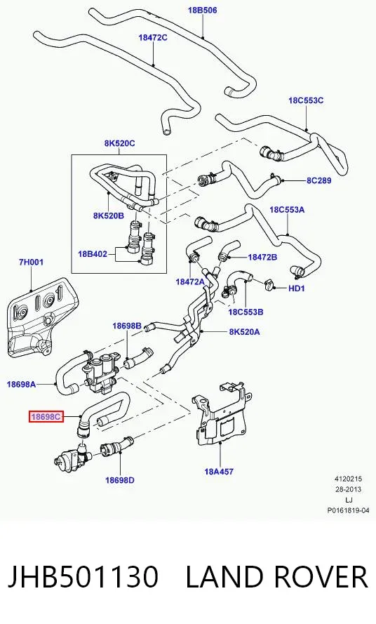  JHB501130 Land Rover