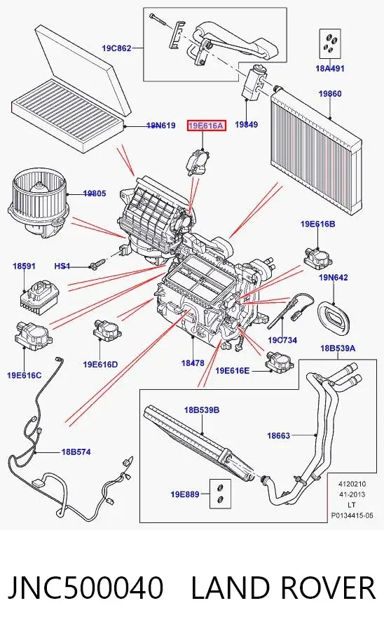  JNC500040 Land Rover
