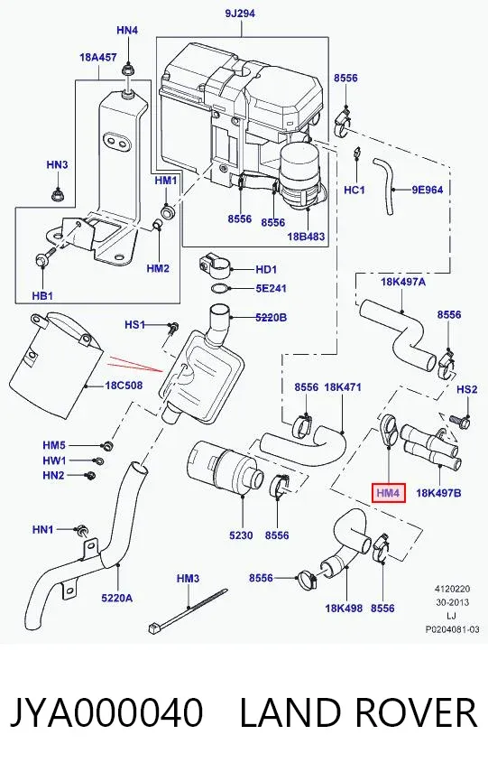  JYA000040 Land Rover