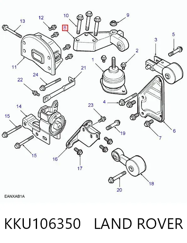  KKU106350 Land Rover