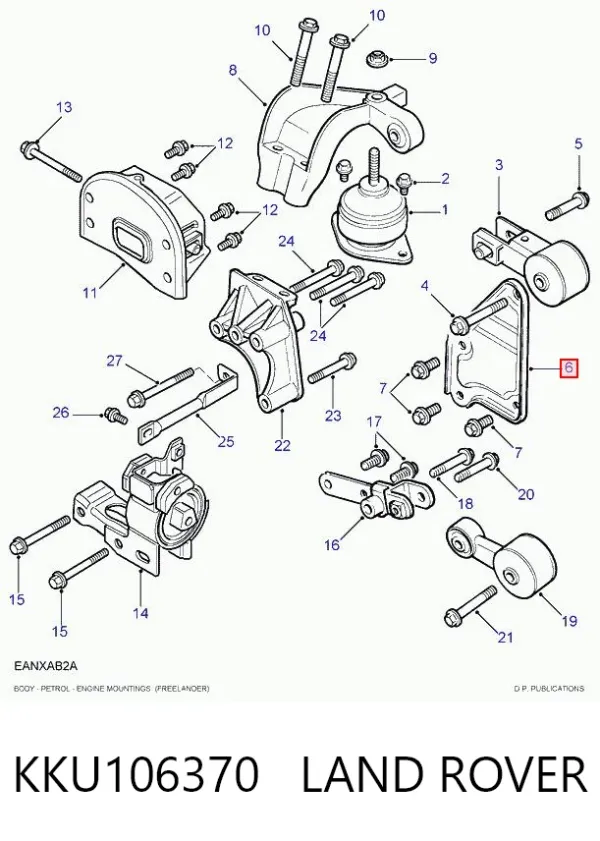  KKU106370 Land Rover