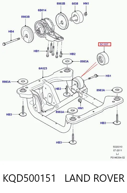  KQD500151 Land Rover