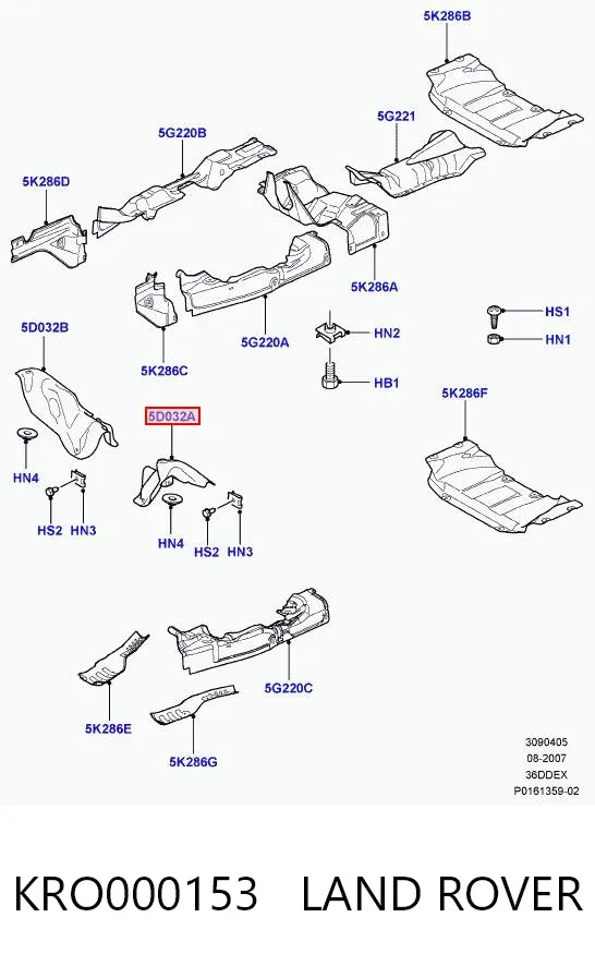  KRO000153 Land Rover