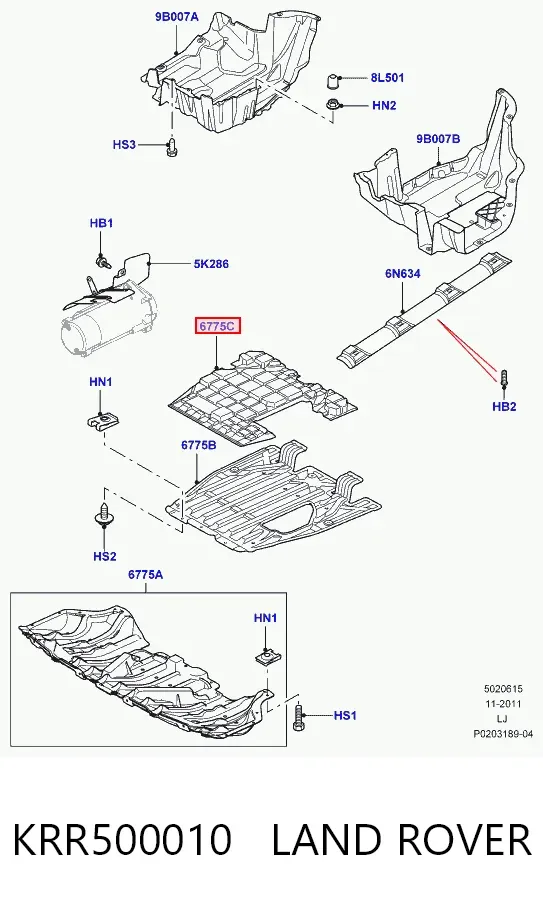  KRR500010 Land Rover