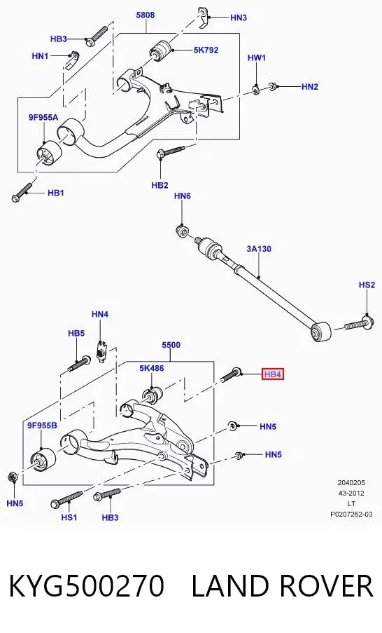  KYG500270 Land Rover