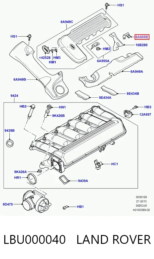  LBU000040 Land Rover