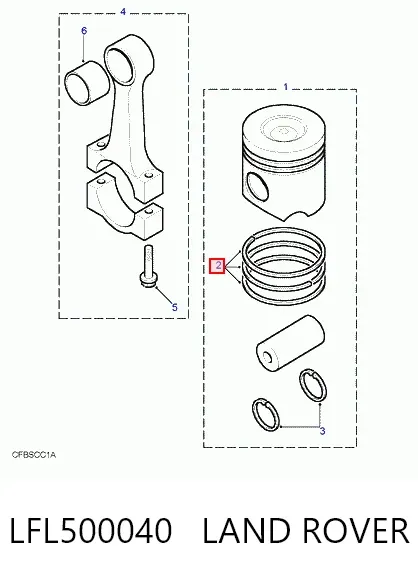  LFL500040 Land Rover