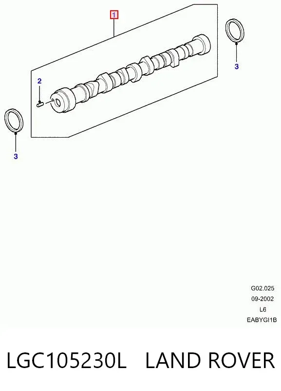Распредвал LGC105230L Land Rover