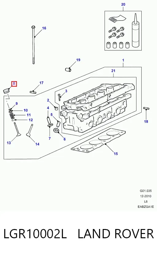 Гидрокомпенсатор LGR10002L Land Rover