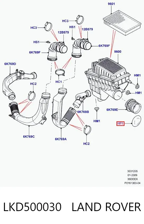  LKD500030 Land Rover