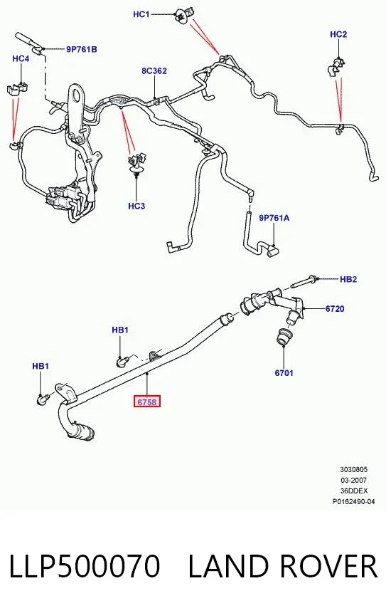  LLP500070 Land Rover
