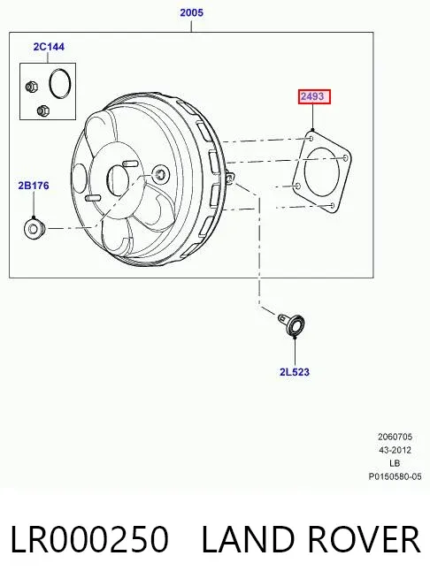  LR000250 Land Rover