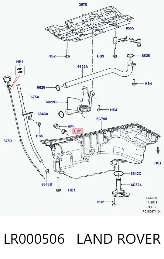 Прокладка пробки поддона двигателя 0634801062 ZF Parts