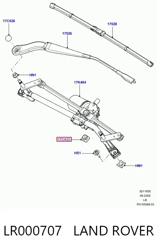  LR000707 Land Rover