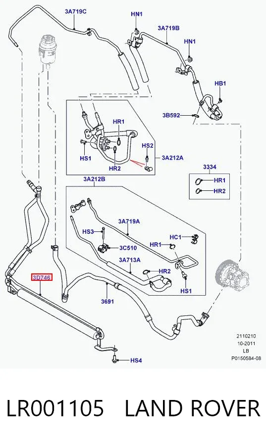  LR001105 Land Rover