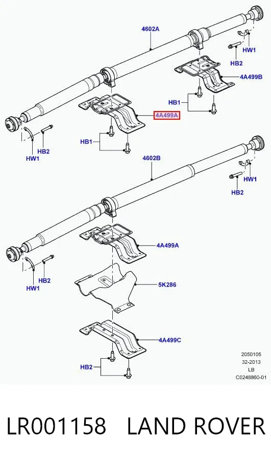  LR001158 Land Rover