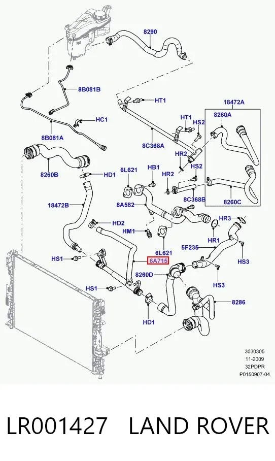  LR001427 Land Rover