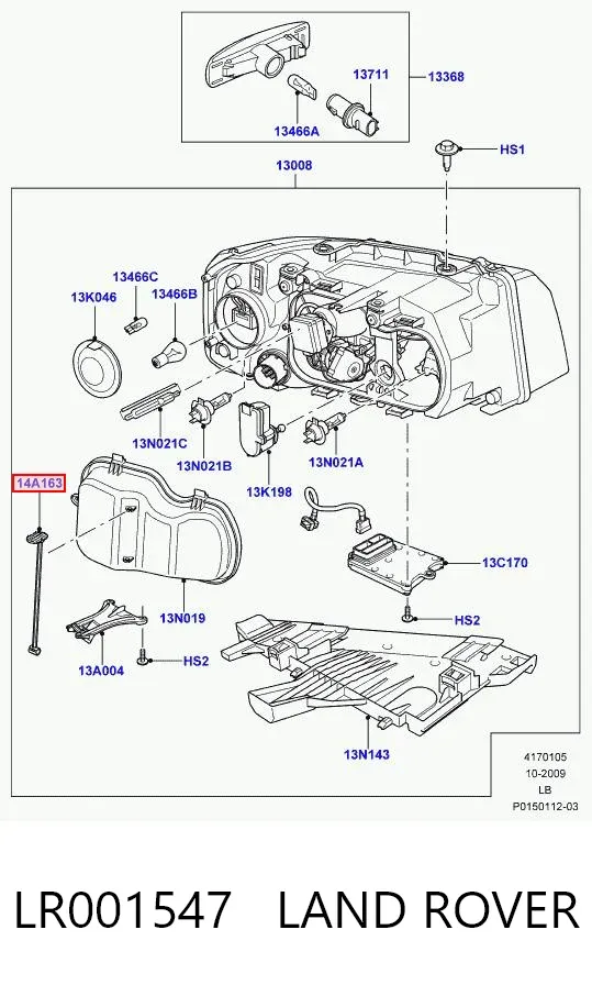  LR001547 Land Rover