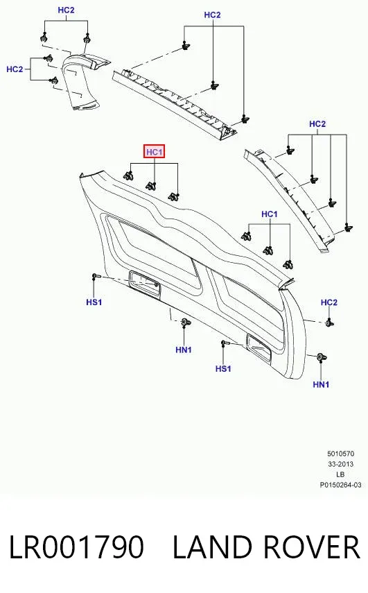  LR001790 Land Rover