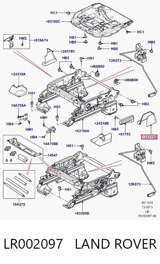  LR002097 Land Rover