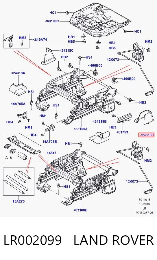  LR002099 Land Rover