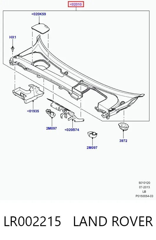  LR002215 Land Rover