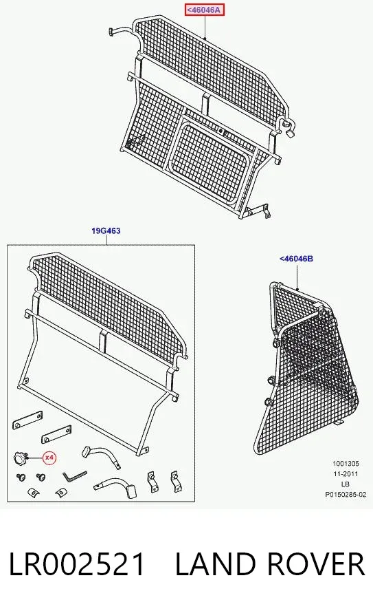  LR002521 Land Rover