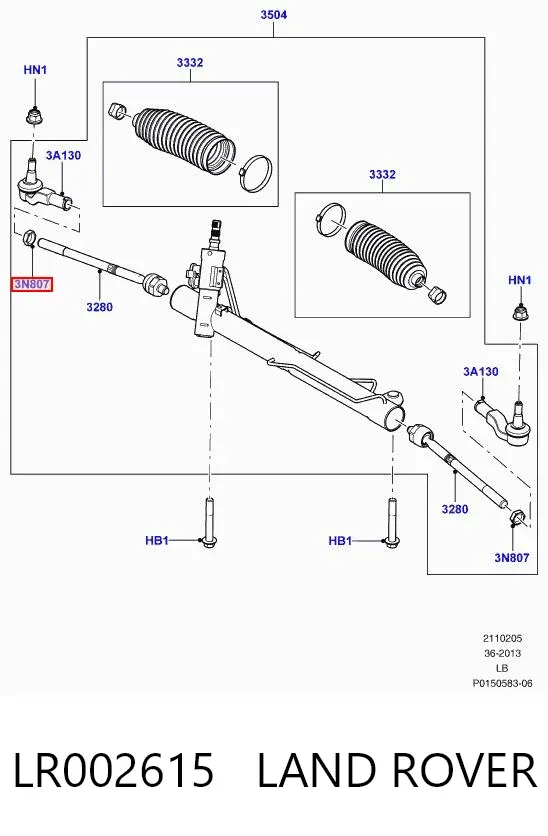  LR002615 Land Rover