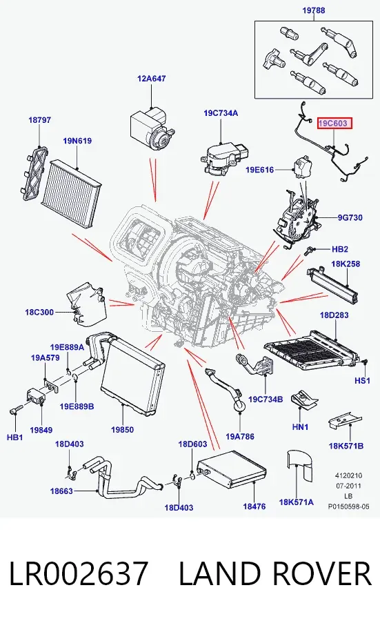 LR002637 Land Rover