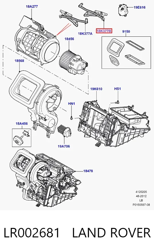  LR002681 Land Rover