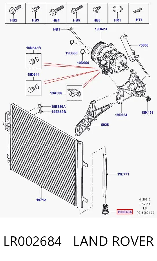  LR002684 Land Rover