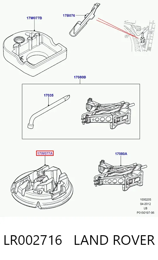  LR002716 Land Rover