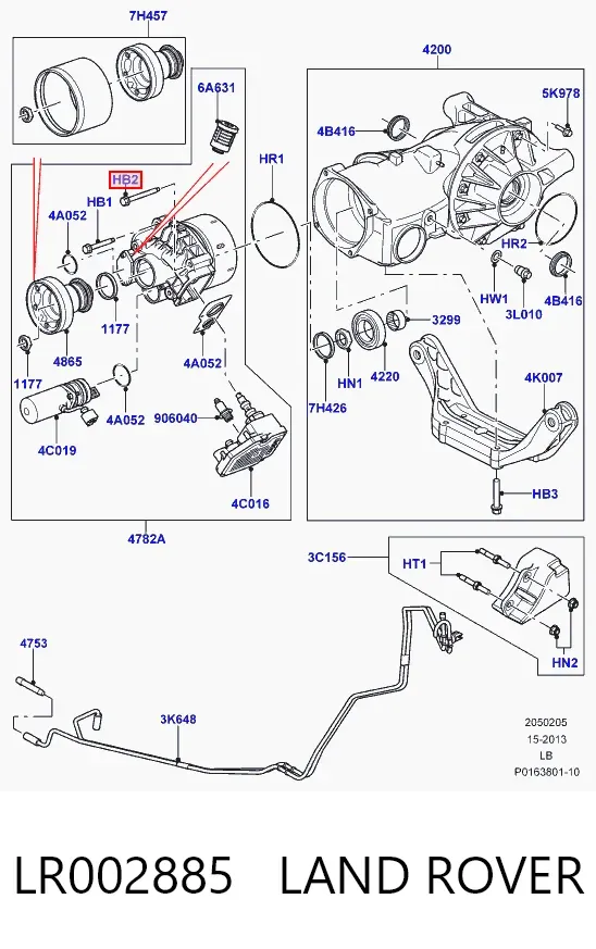  LR002885 Land Rover