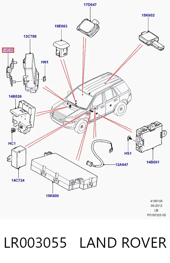  LR003055 Land Rover