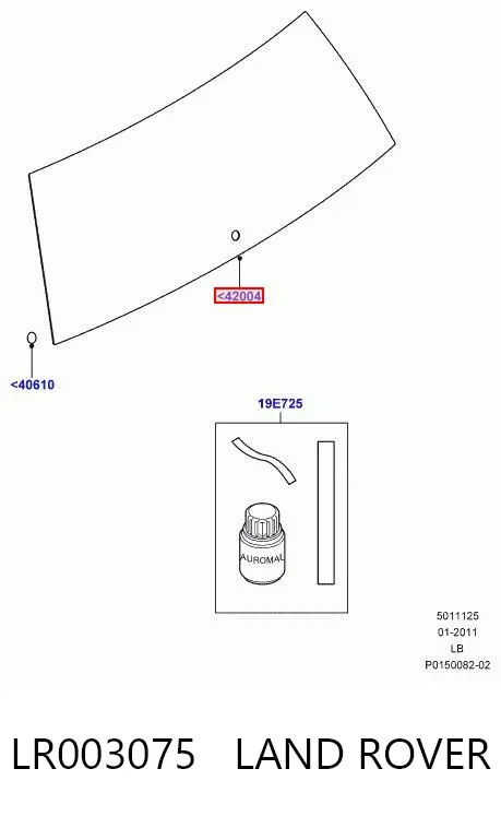 Стекло багажника двери 3/5-й задней (ляды) AB204333A XYG