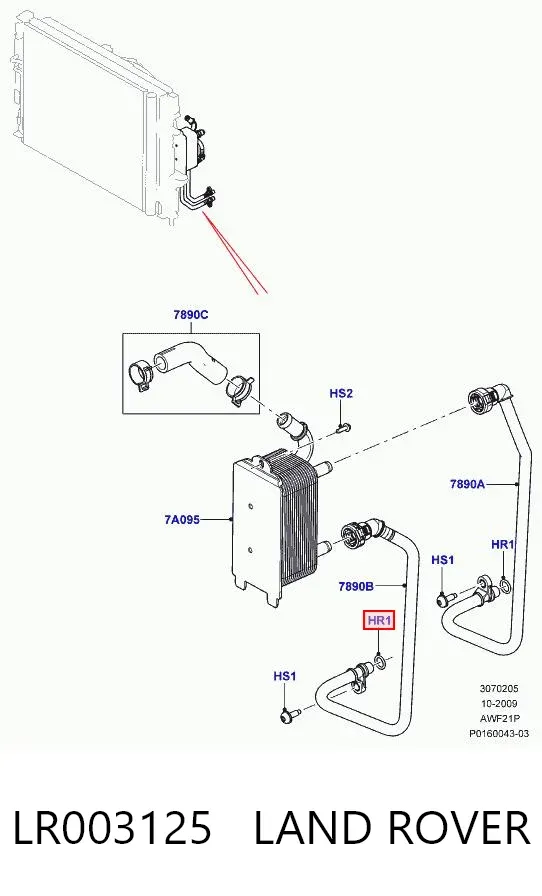  LR003125 Land Rover