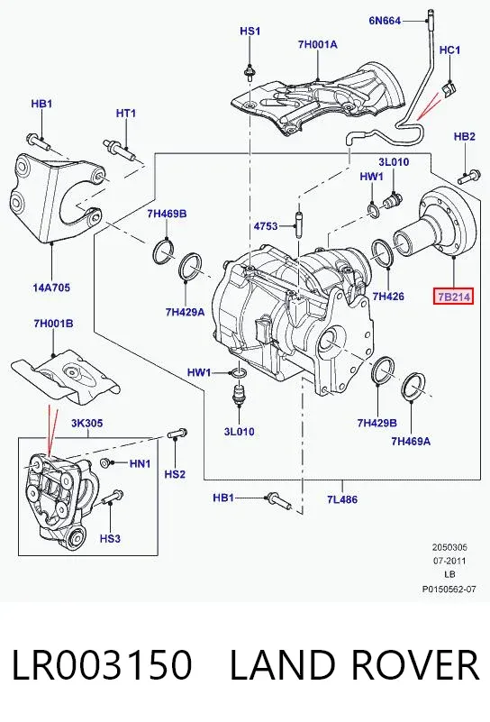  LR003150 Land Rover