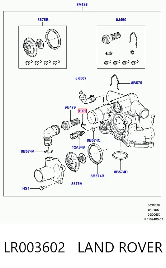  LR003602 Land Rover