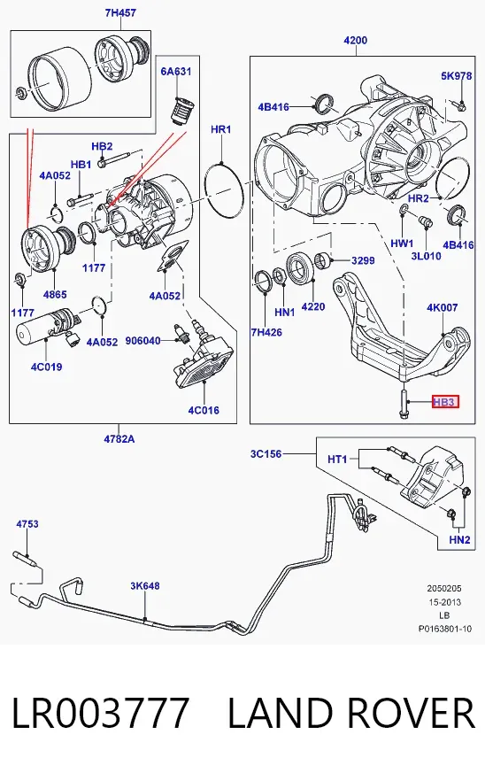  LR003777 Land Rover