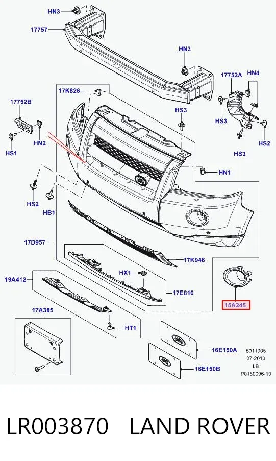  LR003870 Land Rover