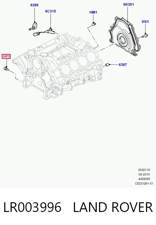  LR003996 Land Rover