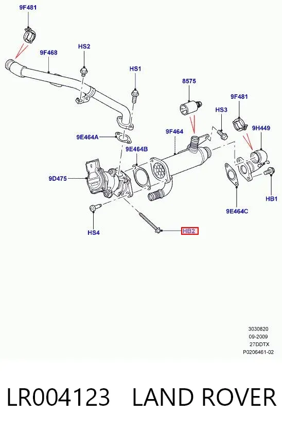  LR004123 Land Rover