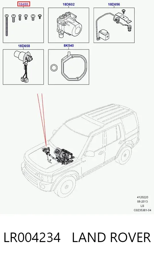  LR004234 Land Rover