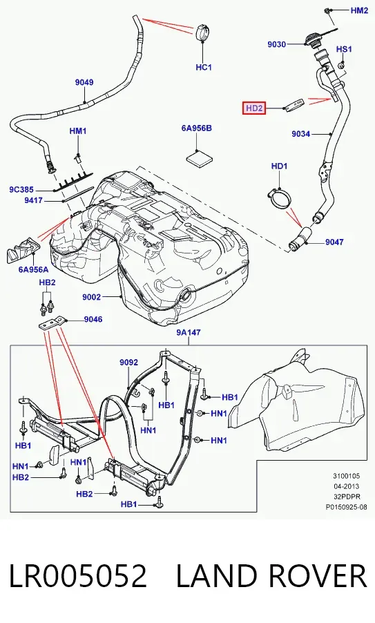  LR005052 Land Rover