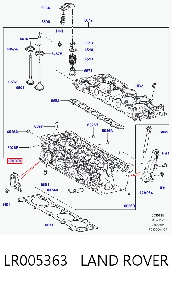  LR005363 Land Rover