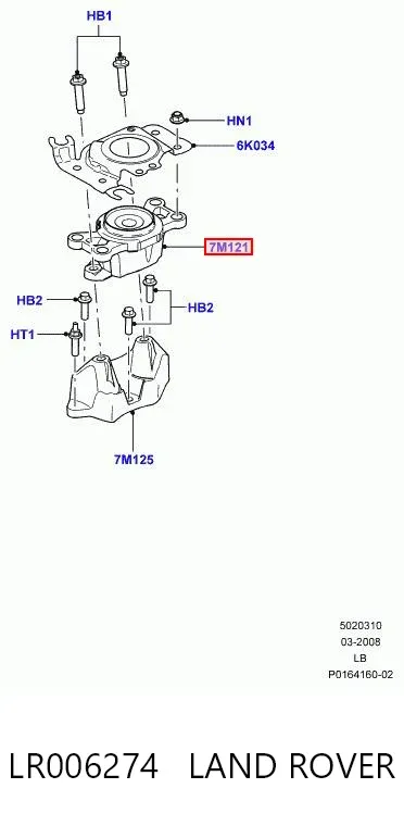  LR006274 Land Rover
