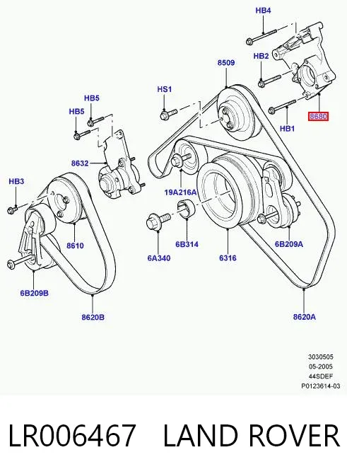  LR006467 Land Rover